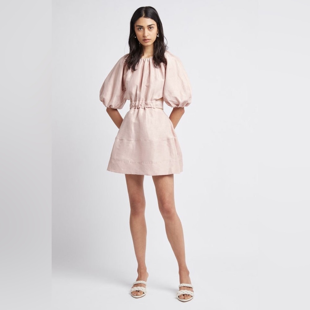 Aje Psychedelia Mini - Blush, Size 8 (AUS)